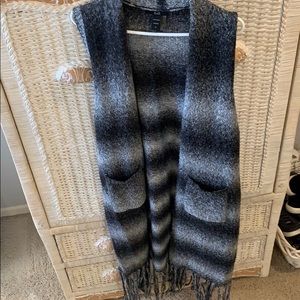 SALE! Long blanket vest